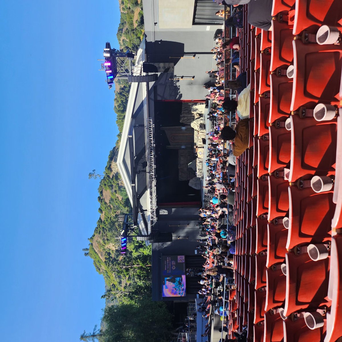 The Greek theatre was wonderful! Loved fellow critters cosplay outfits!