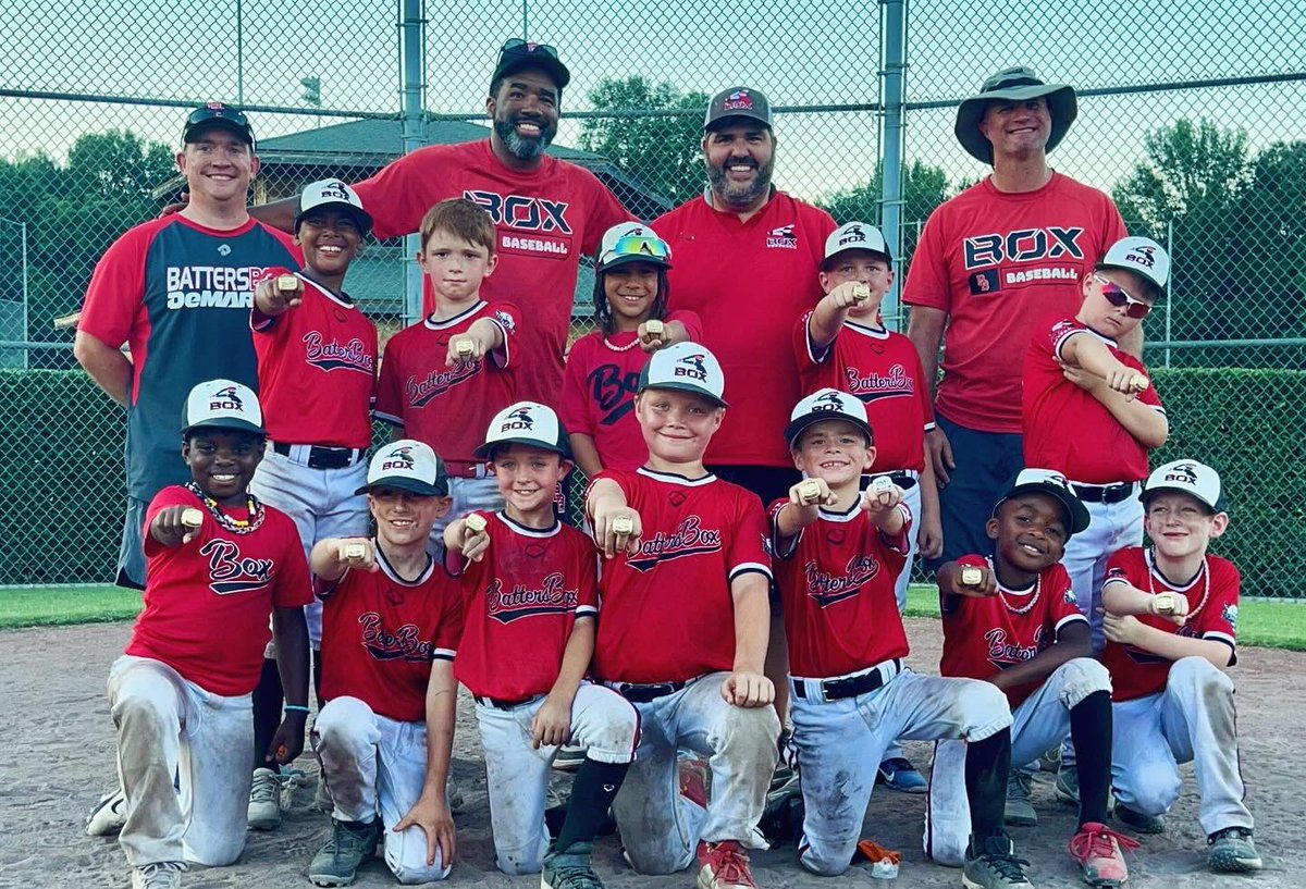 BattersBox's tweet image. Big weekends and tournament championships for these Box teams:

🏆 Batters Box 8U Black

🏆 Batters Box 10U White

🏆 Batters Box 11U White

#reptheBox #BoxBoys