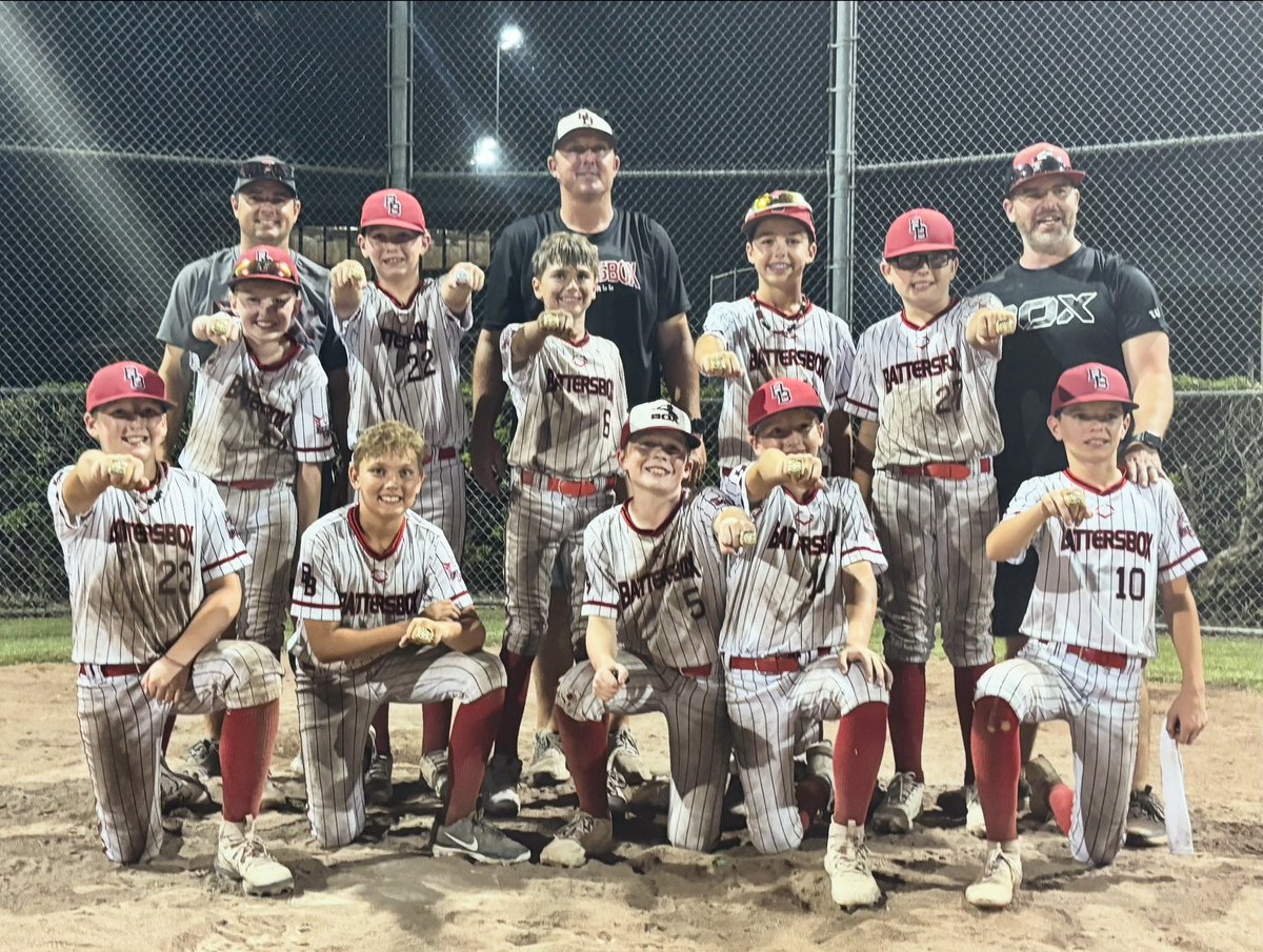 BattersBox's tweet image. Big weekends and tournament championships for these Box teams:

🏆 Batters Box 8U Black

🏆 Batters Box 10U White

🏆 Batters Box 11U White

#reptheBox #BoxBoys