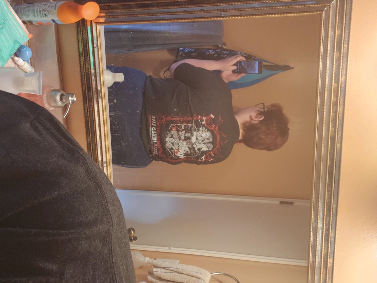 My bells hells t shirt back