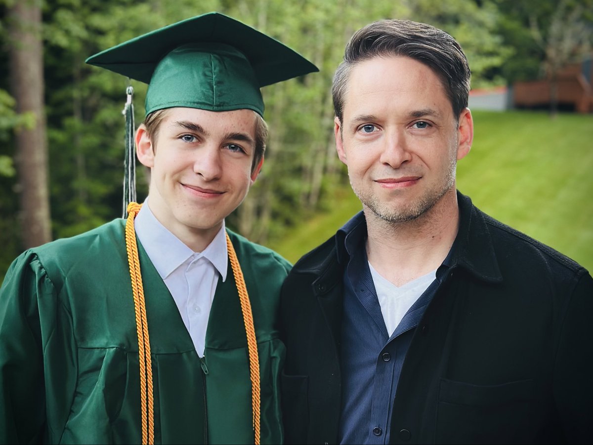gibsonfilms's tweet image. Oldest is graduating high school tomorrow! Watching him speak at events and looking back on the years, it’s incredible how time flies. Proud Dad on a special day. 

Happy Father’s Day to all the Dads out there!
