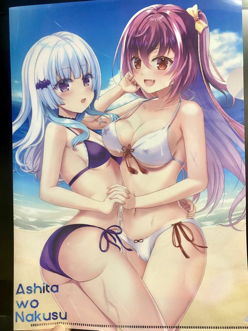 夏コミグッズのクリアファイルが届きました✨✨
印刷めっちゃ綺麗〜!!
A4なので同人誌バッチリ入ります👌 