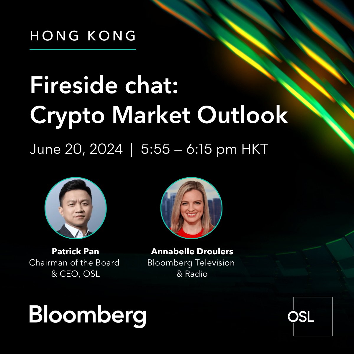 🚀 Just 3 days to go! Our Chairman of the Board & CEO Patrick Pan,  Executive Director & Head of Regulatory Affairs Gary Tiu and Head of  Markets, Jean-David Péquignot will discuss