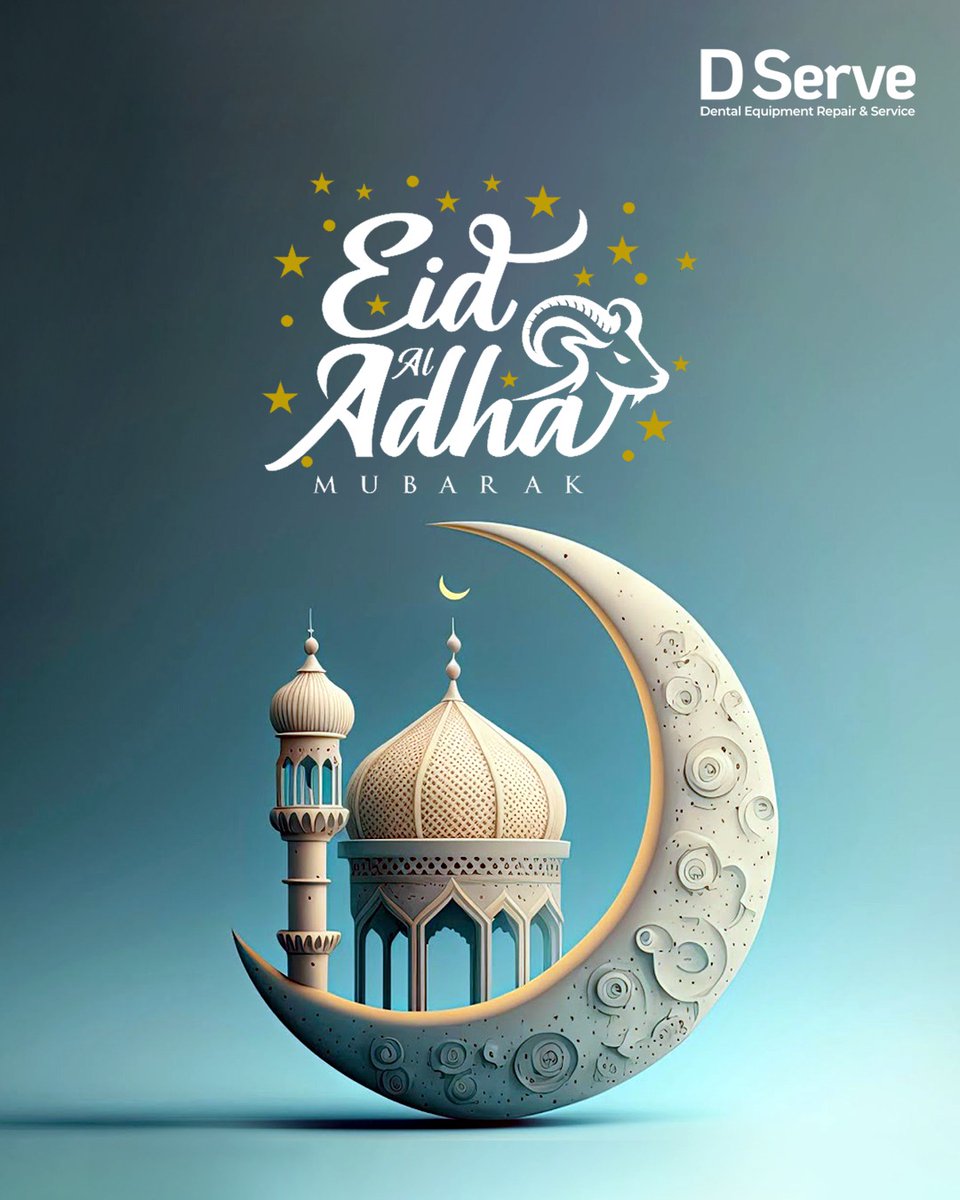 Happy Eid Al-Adha Mubararak to All....! 
Celebrate the spirit of sacrifice and faith. Eid Mubarak!"

#eidmubarak #eiduladha #happyeid #muslim #islam #bakraeid  #iduladha #eidcollection #pakistan #mubarak #allah #bakra #sacrifice #eidgifts #mecca #islamic #hijab  #dservedental