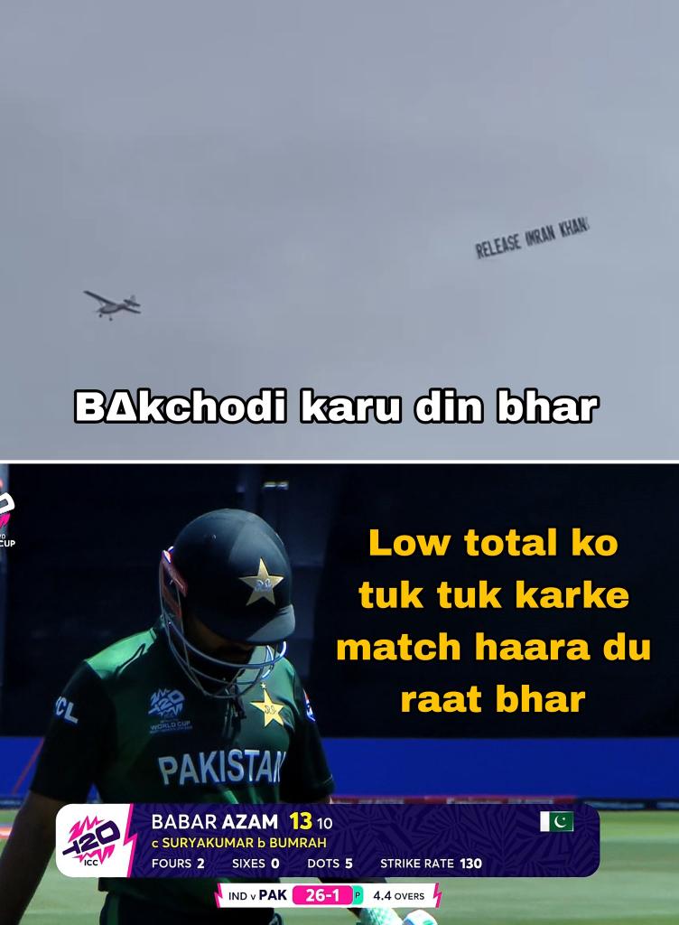 atimgujar240480's tweet photo. @dodo_rp301985 @iMShami_ No Qudrat ka Nizam,
INDIA BCCI IPL pe daalo Ilzaam 👀
#ByeByePakistan #USAvsIRL #PakOut #t20inUSA
Bye Bye 👋 Pakistan Crying Circus Board and Team Garbage 🗑
Have a safe flight ✈️ https://t.co/GglbZpE7Eg