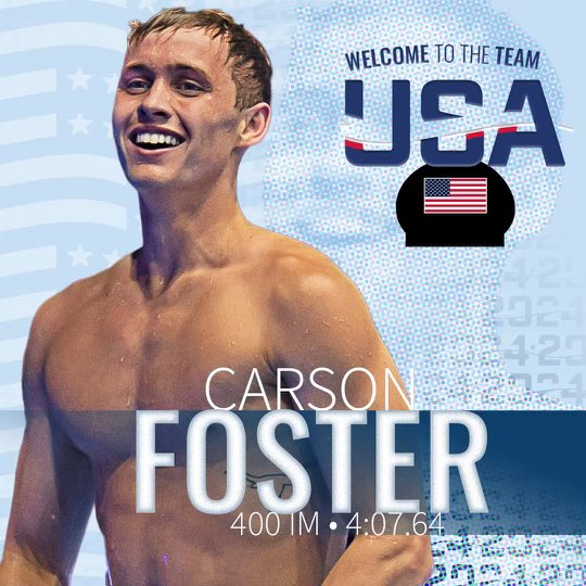 Welcome to the team, Carson 🤝

#SwimTrials24 | <a href="/TeamUSA/">Team USA</a>