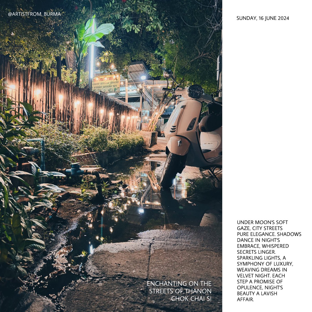 thantmyathtoo's tweet image. 📸✨ 
Capturing life's little moments, one snapshot at a time. Sometimes, the best photos are the ones you didn't plan for. 
Here's a collection of my random shots that turned into beautiful memories.

#RandomShots #Photography #LifeInPictures