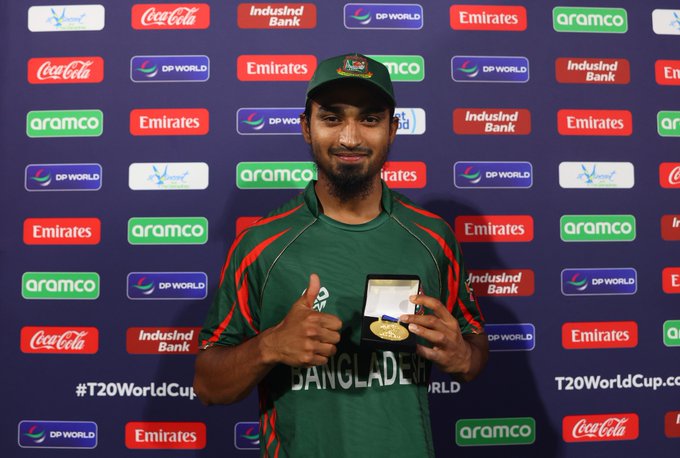 Four wickets for Tanzim!🔥 📹 Credits: Twitter/BCBtigers