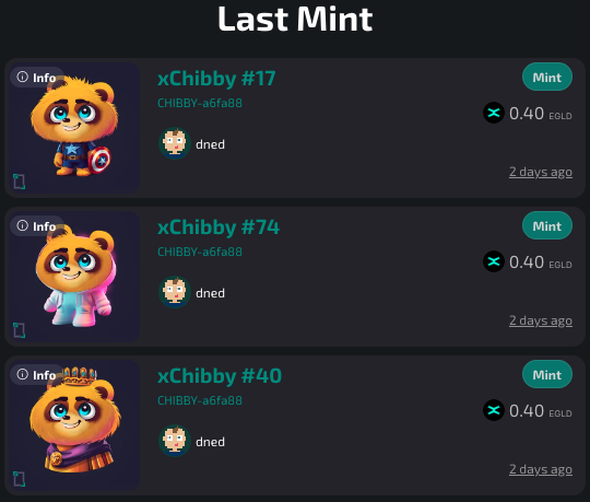 CHIBBY on MultiversX tweet media