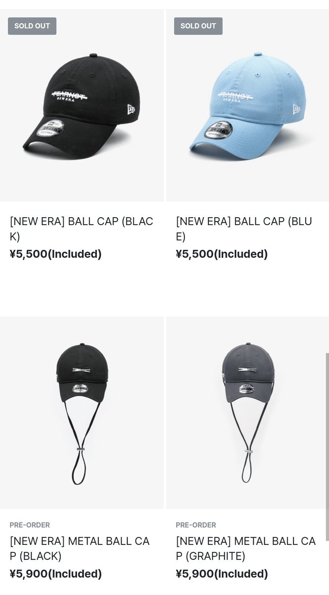 LE SSERAFIM x NEW ERA Collab 