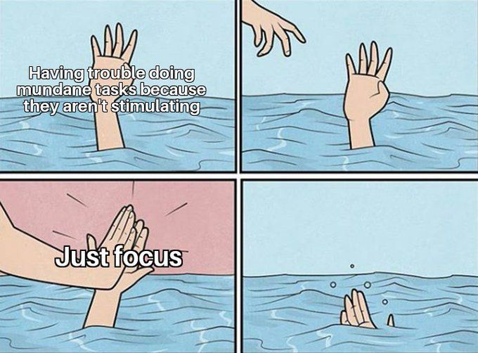 ADHD Memes (@adhdforreal) on Twitter photo 