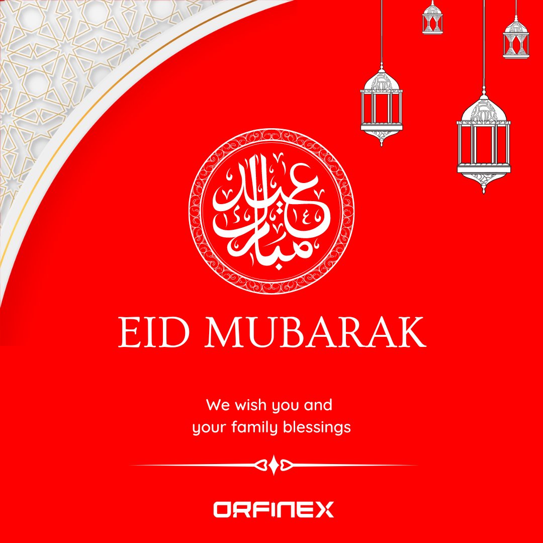 orfinex's tweet photo. Wishing you a joyous and blessed Eid Mubarak from Orfinex Prime! May this special occasion bring you peace, happiness, and prosperity. As we celebrate this festive time, we extend our heartfelt gratitude for your continued trust and partnership. Enjoy the celebrations with your loved ones!

Best regards,
The Orfinex Prime Team
