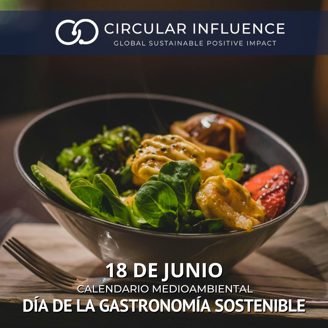 CircularInfluen's tweet image. Sustainable gastronomy is cuisine that takes into account where the ingredients are from, how the food is grown and how it gets to our markets and eventually to our plates.

#sustainableliving #foodie #Health