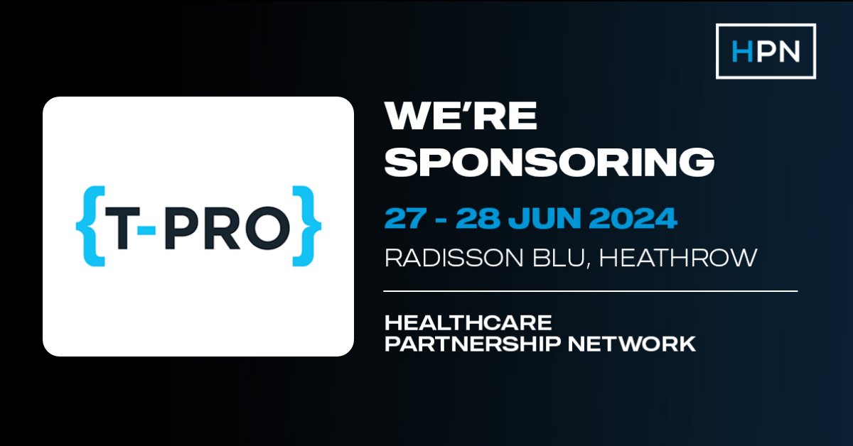 Meet T-Pro at #HPNSouth on June 27-28! Join Liam Murphy and James Moffatt to explore how our virtual consultation and speech recognition solutions can streamline healthcare processes and alleviate clinician burnout. 

👉 More info: info.tpro.io
