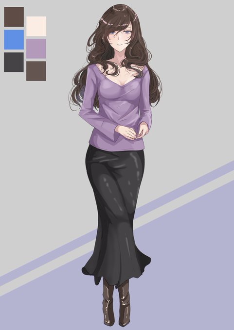 Skeb納品させていただきました。
ご支援、リクエストありがとうございます!

OCを任せていただきました。

幸薄げな女性とのことでしたが、頂いた資料から芯の強さも感じましたので、自分なりに解釈して描かせていただきました。

薄幸そうでいて色気もある見た目を目指しました。 