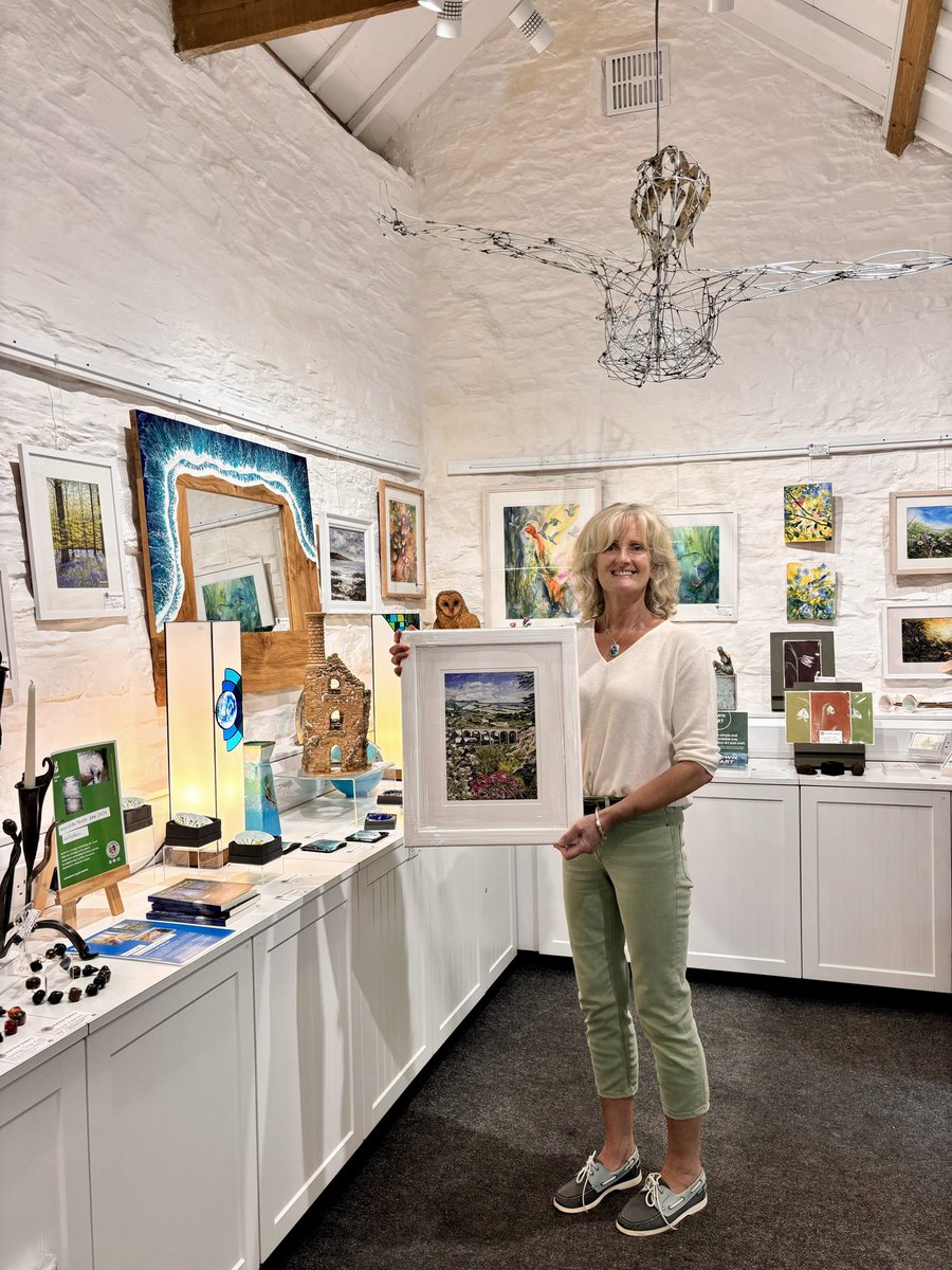 Junkmailart's tweet photo. So delighted to be stocking Originals and Prints @ntcotehele in the Bullpen Gallery, Cotehele Blossom, Cotehele garland and the Nearly Home Trees.  Cards can be found in the shop too.  Excited to be starting work on a summer collage to add to the collection! 💙 https://t.co/nGArSI3mrh