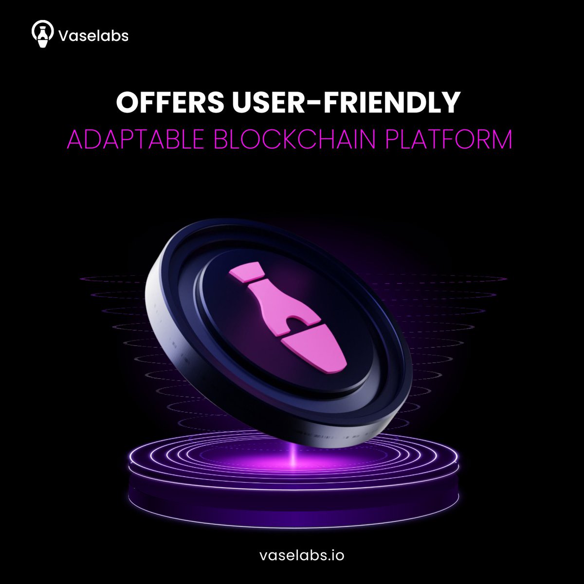 VaseLabs's tweet image. Experience the ease of use and adaptability of Vaselabs&apos; platform. Say hello to a new era of blockchain accessibility! #UserFriendly #AdaptableTech #vaselabs #vasetoken #vse