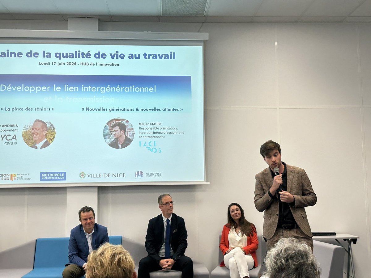 Présent pour @FACE06 à la table ronde de la <a href="/MetropoleNCA/">Métropole Nice Côte d'Azur</a> organisé par <a href="/MagaliAltounian/">Magali Altounian</a> afin d’échanger autour de la semaine de la QVCT.

Thèmes abordés :
- Attractivité du territoire
- Mise en place en entreprises
- Lutte contre la sédentarité
- Inclusion des personnes