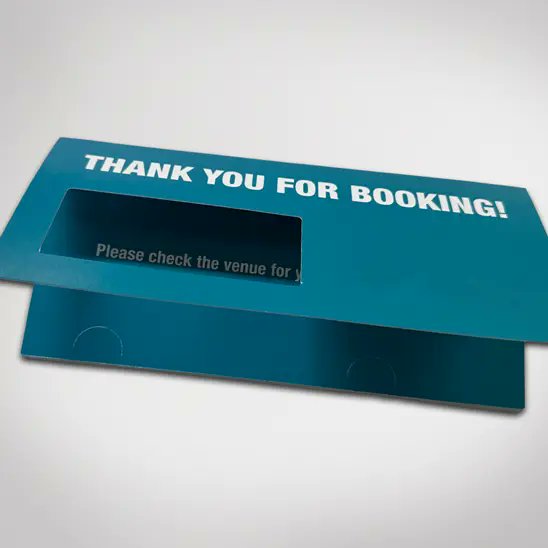 Secprint Ltd (@secprintltd) on Twitter photo Bespoke ticket wallets are the perfect way to secure bundles of tickets or vouchers at events and make the experience more memorable for guests!
Order today: secprint.co.uk/shop/ticket-wa…
#printing #printsolutions #tickets #ticketprinting Bespoke ticket wallets are the perfect way to secure bundles of tickets or vouchers at events and make the experience more memorable for guests!
Order today: secprint.co.uk/shop/ticket-wa…
#printing #printsolutions #tickets #ticketprinting