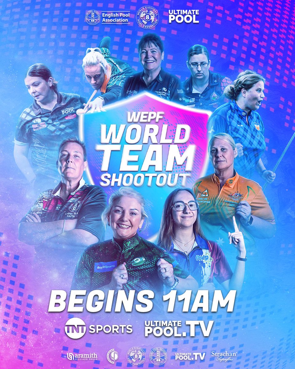 ultimatepool_'s tweet photo. 𝑰𝑻'𝑺 𝑺𝑯𝑶𝑶𝑻𝑶𝑼𝑻 𝑻𝑰𝑴𝑬 💥

We've been waiting for this one 🙌.... and this time it will be bigger than ever. 😎

All the action will be live on TNT Sports and Ultimate Pool TV from 11:00 AM BST.

Subscribe now to Ultimate Pool TV to be part of this massive festival 🙌 of Pool. Use discount codes 👇

✅ 𝗦𝗨𝗠𝗠𝗘𝗥𝟱 First month for just £5
✅ 𝗦𝗨𝗠𝗠𝗘𝗥𝟮𝟬 £20 off your first annual subcsription

𝗝𝗢𝗜𝗡 𝗡𝗢𝗪: https://t.co/R5Y7XVfcpj

#upsummerofpool #ultimatepool