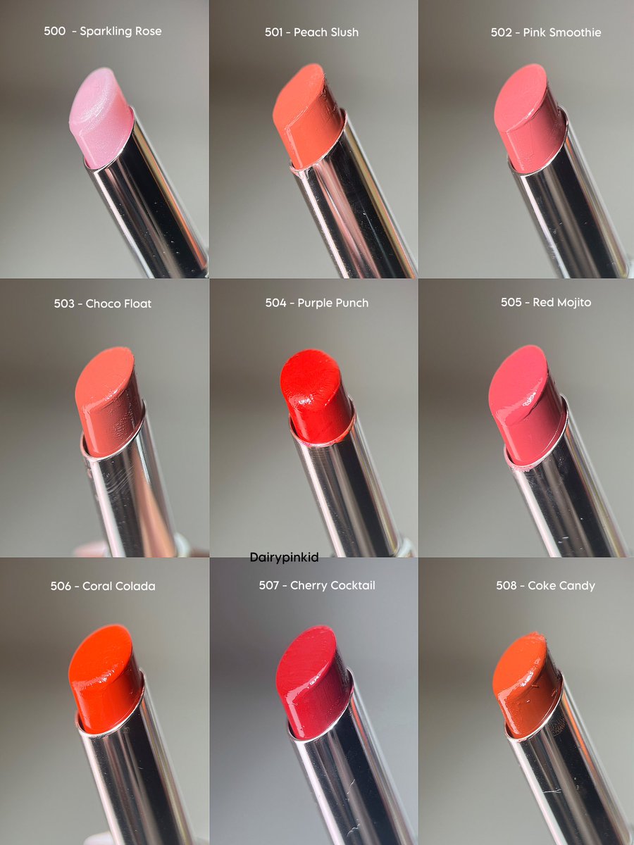 dairypinkid's tweet photo. KESAMPEAN KOLEKSI SEMUA SHADENYA😭
Tinted lip balm red-A kecintaan harganya 40ribuan💗

Liat racun dari kak tasya farasya sama abel cantika, wajar bgt bgt ini viral dr segi harga, shade dan finish👌 swatches di next tweet https://t.co/X6chllWhfv