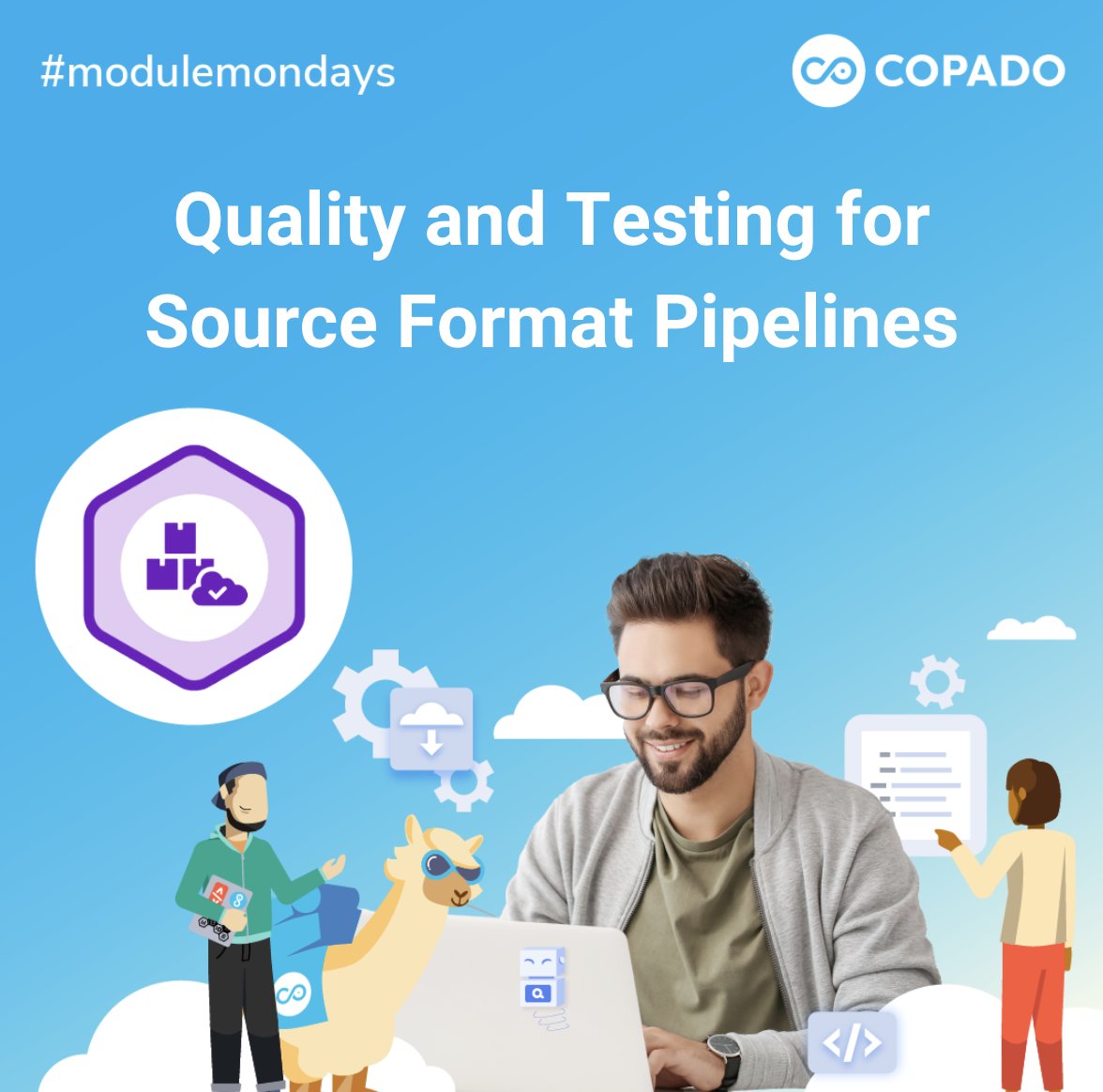 CopadoSolutions's tweet image. Implement effective testing strategies using Copado&apos;s tools and features with this week&apos;s #ModuleMonday. This Academy module covers the importance of maintaining high-quality standards, and key concepts such as Apex Testing, Static Code Analysis, &amp;amp; more: ow.ly/rgJT50SjMqJ