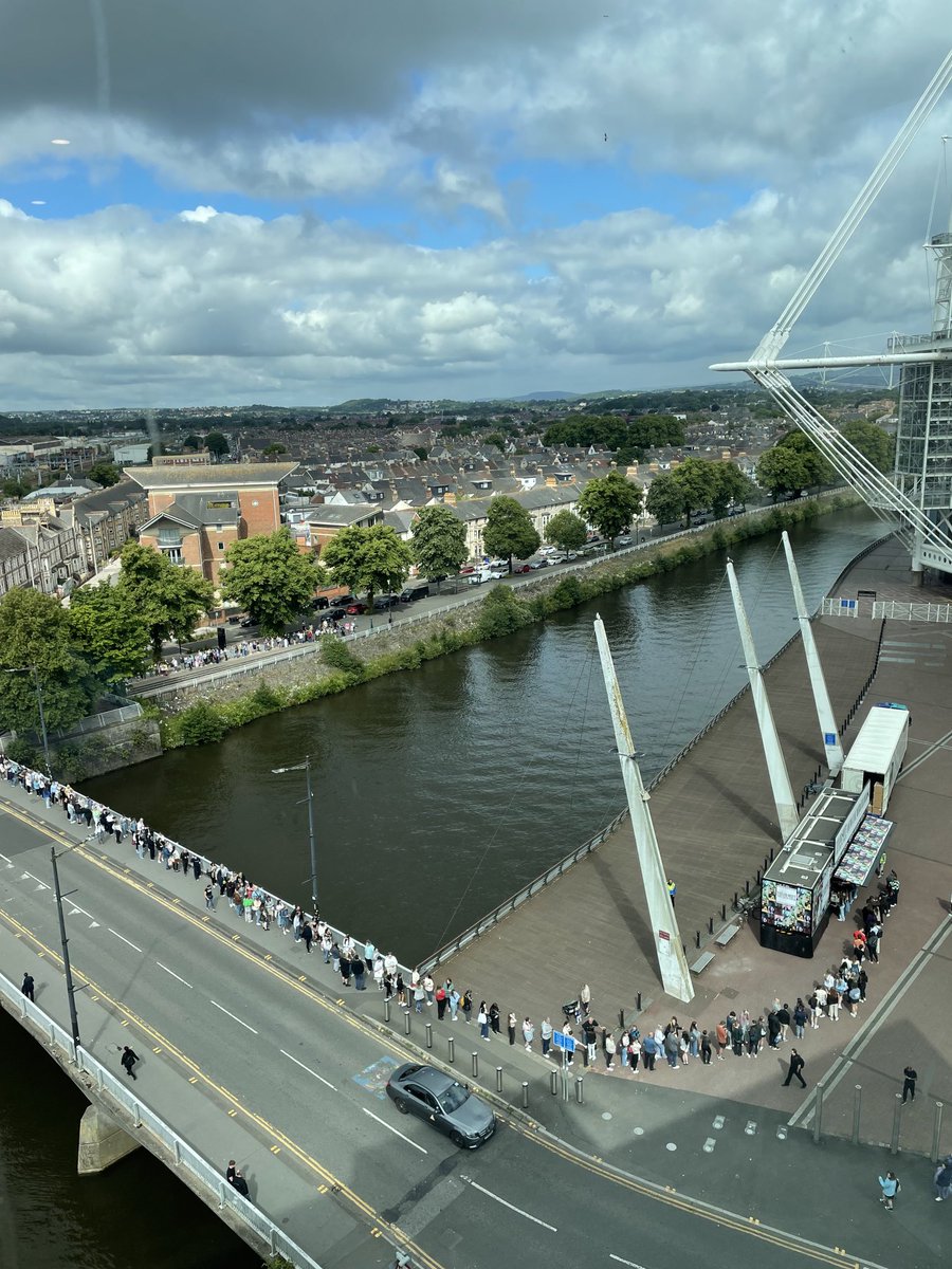 Q for Taylor Swift merch - Cardiff tomorrow night