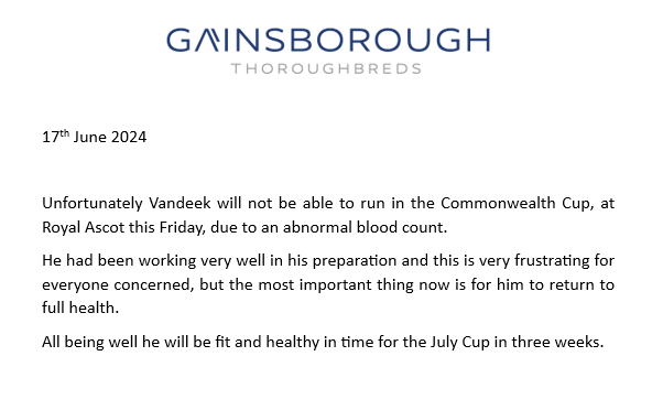 Vandeek update
