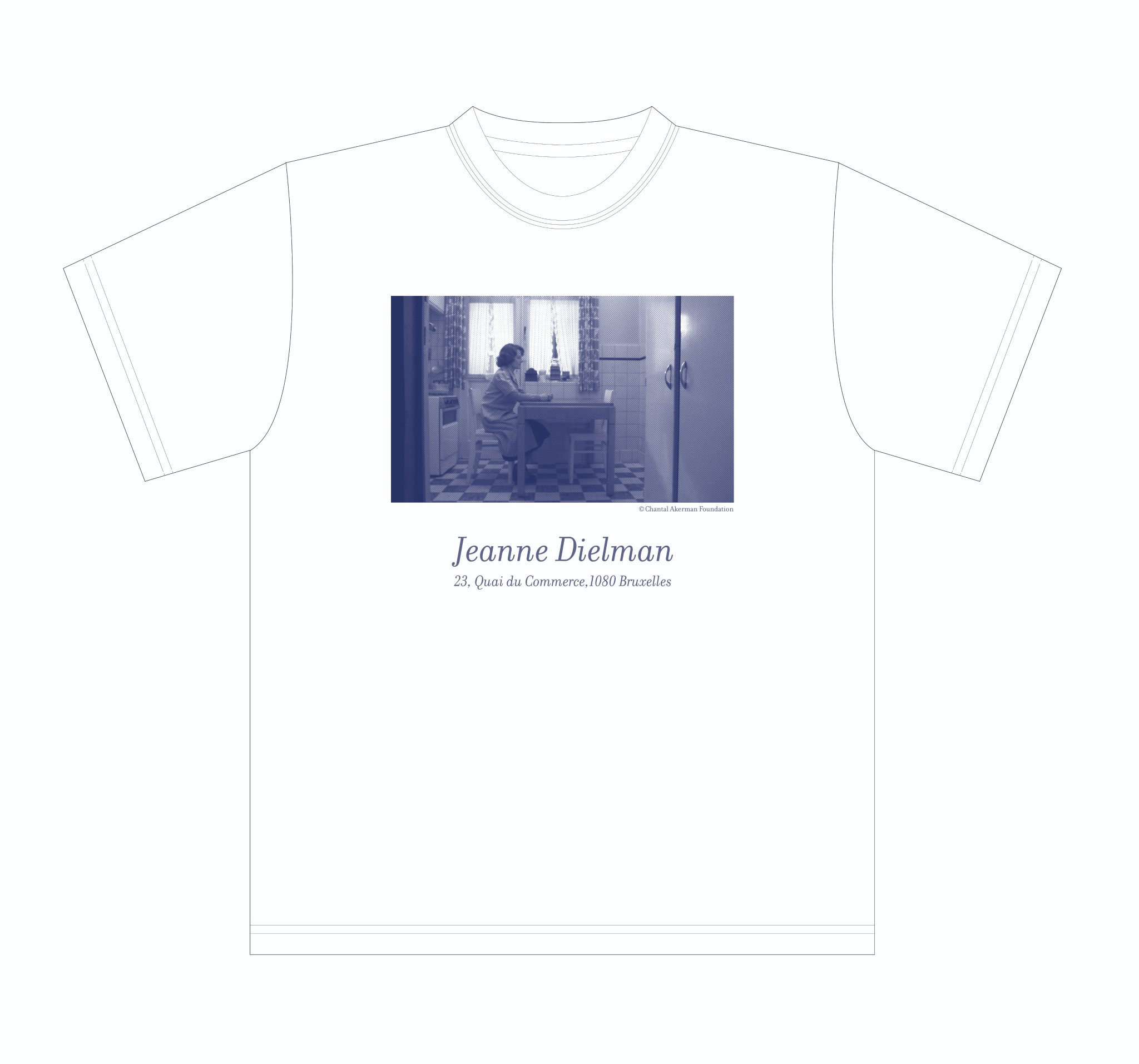新品 ジャンヌ・ディエルマン Tシャツ L シャンタル・アケルマン BOYNA×CHANTAL AKERMAN | ボイナ×シャンタル・アケルマン LaLa