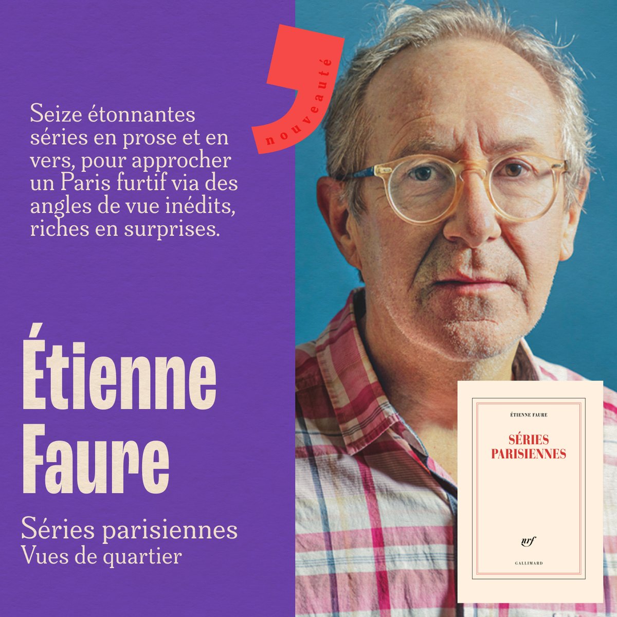 Gallimard's tweet photo. #COLLECTIONBLANCHE 📖
Voyagez des quartiers parisiens au Sud de la France, en hiver comme en été, en prose ou en vers grâce aux nouveautés de la collection Blanche !
➤ "Une fille du Sud" de J. Granier
➤ "Le parchemin enluminé" d'Y. Leclair
➤ "Séries parisiennes" d'É. Faure https://t.co/e92eq0qMab