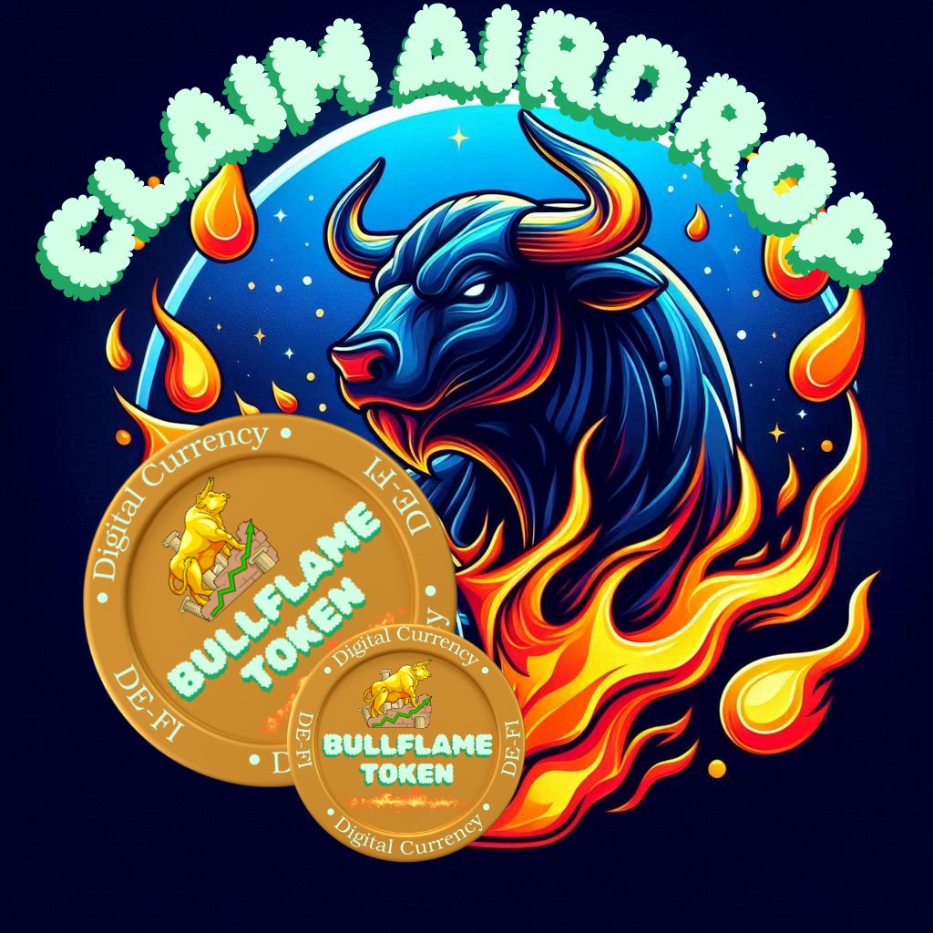 Bullflame_token's tweet photo. There will be an Airdrop in a couple of days from now. Stay tuned and follow us #MondayMotivation #Airdrop #crypto #staking #defi https://t.co/H4DYQ47nhb