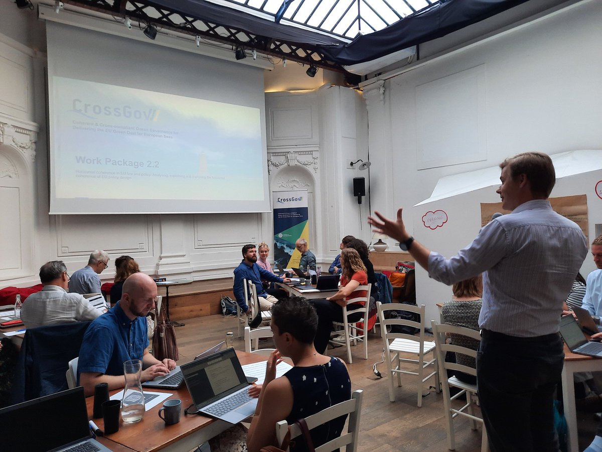 #crossgovproject project meeting has started in Marseille hosted by <a href="/ACTeon_Env/">ACTeon Environment</a>. Horizontal coherence of EU marine law and policy is presented by <a href="/Niko_Soininen/">Niko Soininen</a> <a href="/stpuharinen/">Suvi-Tuuli Puharinen</a> @JonasKyronviita from <a href="/UEFLawSchool/">UEF Law School</a>