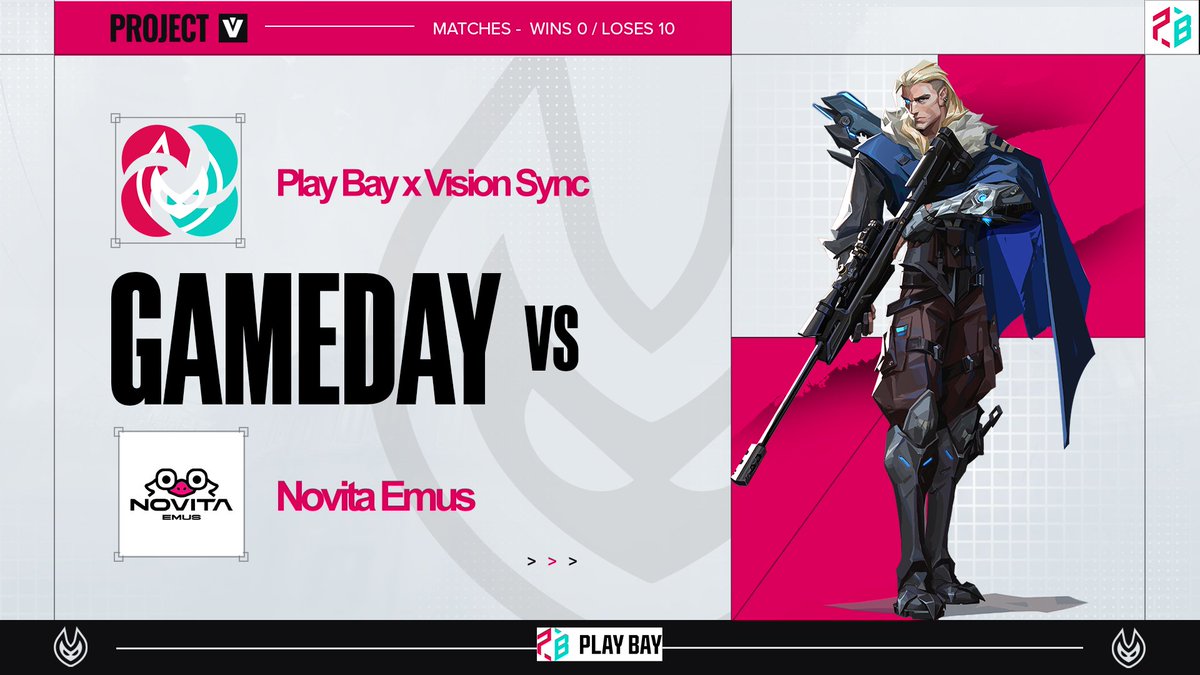 Matchday is here! ✨

We're going head-to-head with @EMUs_Val today. Ready to give it our all and fight for the win.

Stay tuned and support us! 🌸

#VISION #Matchday #ProjectQueens