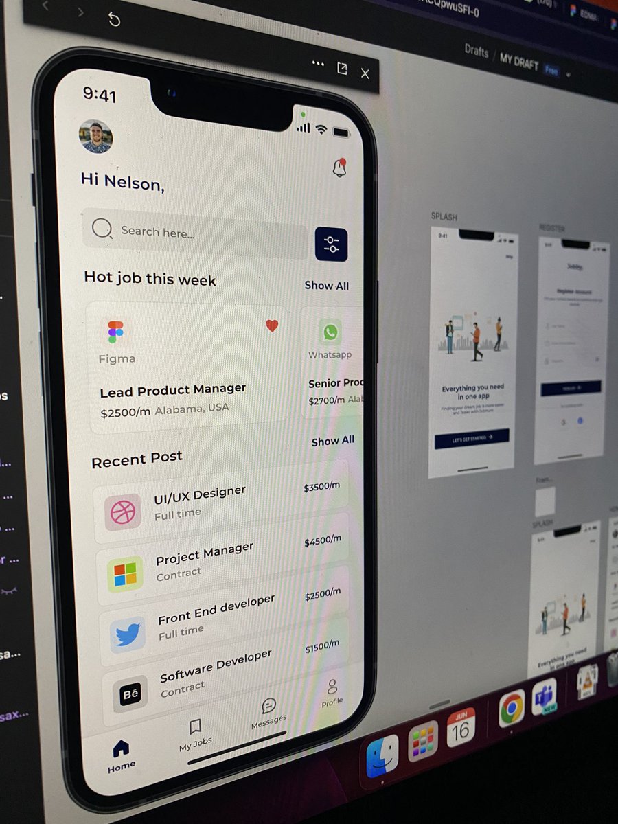 Nelsonyolemi1's tweet image. Oh yeah designers it's a new week. What are you working on today?

👨‍💻🚀