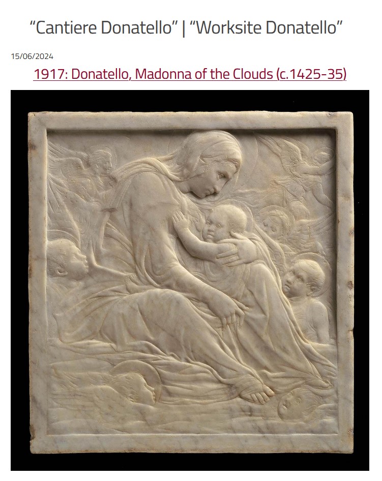 The papers of the project seminar "The Life of Images" <a href="/TUBerlin/">TU Berlin</a>, realised in cooperation with the curator Neville Rowley, on the  exhibition "Donatello. Erfinder der Renaissance" <a href="/kulturSPK/">Stiftung Preußischer Kulturbesitz</a>, are now online: livespics.hypotheses.org/cantiere-donat…