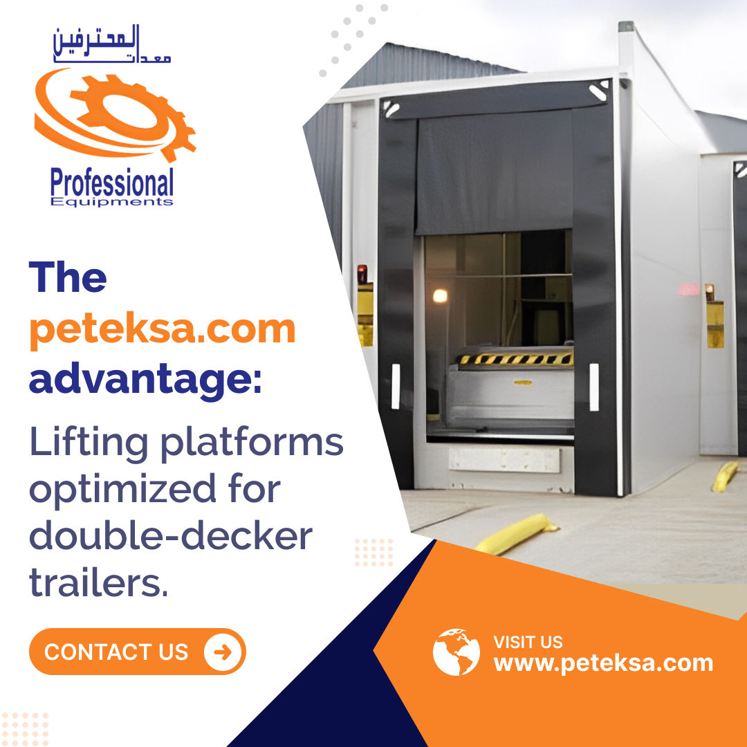 PETEDoors's tweet photo. The https://t.co/7Qn2P8O6pL advantage: Lifting platforms optimized for double-decker trailers.

For Queries Please Contact:
https://t.co/qg2O5XatRU

#Riyadh #SaudiArabia #Peteksa #liftingplatforms #liftingplatformsfordoubledeckedtrailers #doubledeckedtrailers #loadingsystem https://t.co/VtsGQ4k6nV
