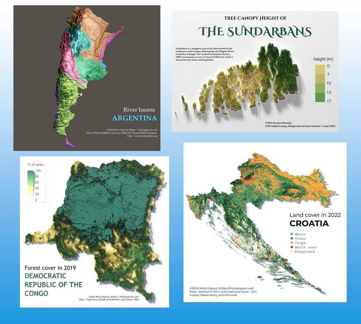 I recently stumbled upon a YouTube channel I hadn't discovered before, by Milos Popovic. It's all about crafting stunning maps using R programming! I wanted to spread the word because I believe his tutorials are fantastic. Check it out if you're into data visualization or want to