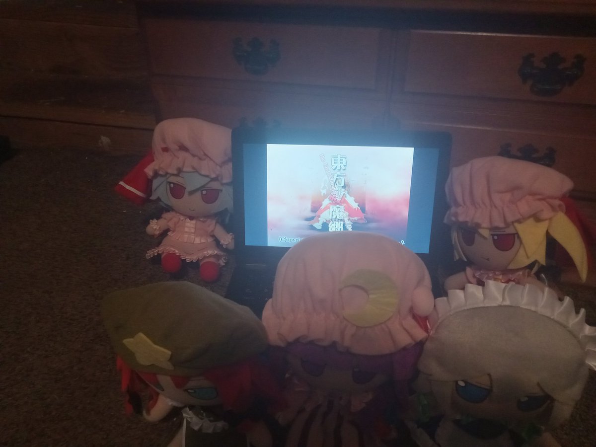 EoSDPlush's tweet photo. 思い出
Memories
#東方Project #TouhouProject #Fumo #EmbodimentofScarletDevil #東方紅魔郷 #RemiliaScarlet #HongMeiling #PatchouliKnowledge #SakuyaIzayoi #FlandreScarlet https://t.co/2FTkuSipIr