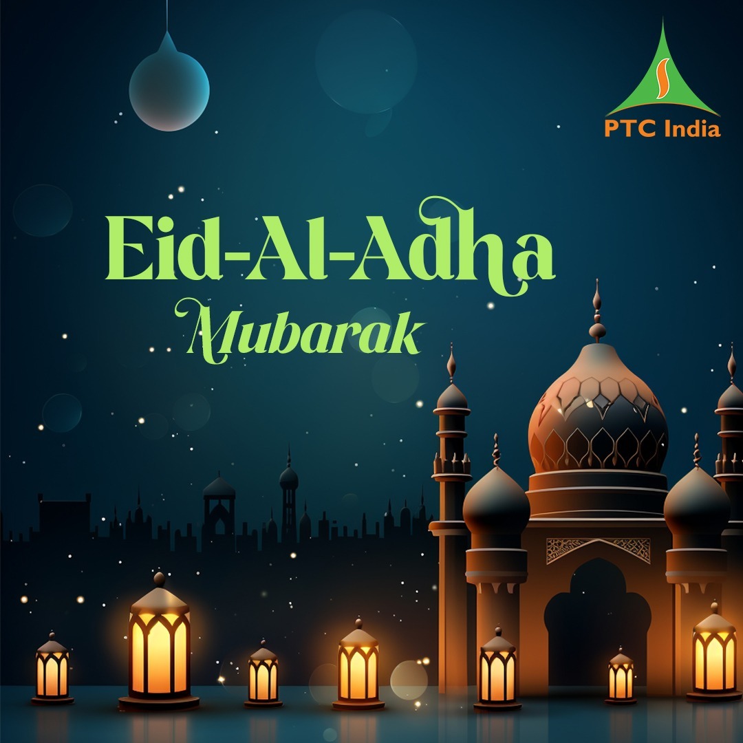 Eid-Al-Adha Mubarak! 🌙

May this blessed occasion bring you immense joy, peace, prosperity, and countless blessings. 

#EidAlAdha #EidMubarak #PTCIndia #Blessings #Festivities