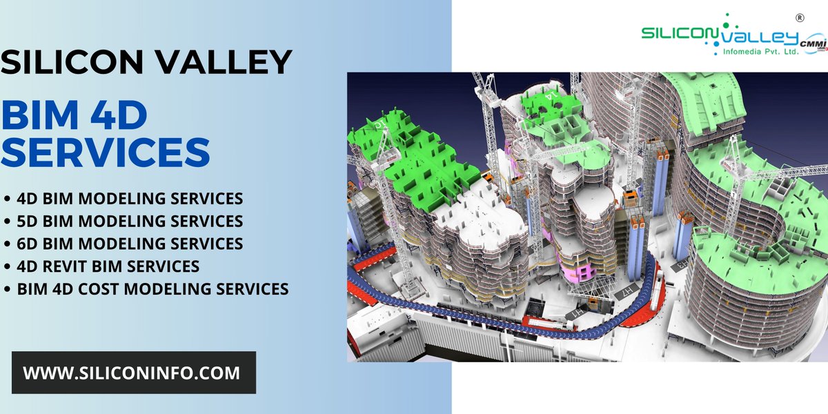 silicon_ltd's tweet photo. Silicon Valley Infomedia specializes in a broad spectrum of BIM 4D Services and 4D BIM Modeling Services, alongside 5D and 6D BIM modeling. Our BIM solutions enable effective analysis of sustainable energy and maintenance planning. #4DBIMServices #BIM
🌐 https://t.co/uRyRstG5Eh https://t.co/VE5UsplV1Q