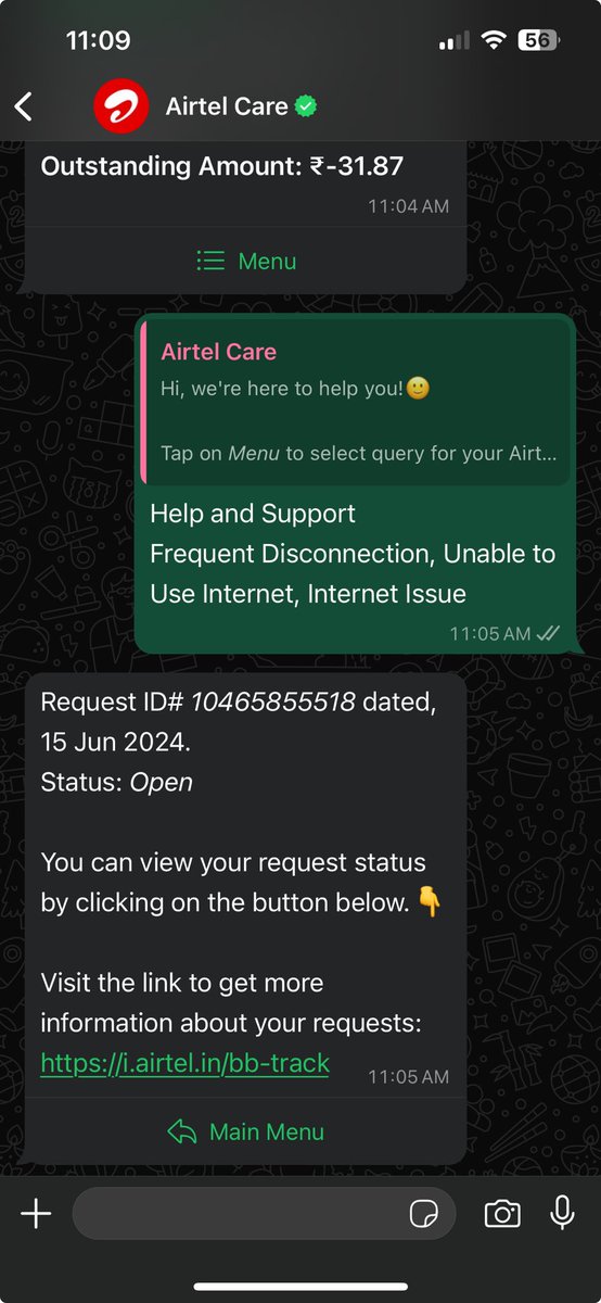 FrustatedIndi15's tweet photo. How many years will ⁦@Airtel_Presence⁩ ⁦@airtelindia⁩ take to make my Internet work? https://t.co/kuRSR0aTHj