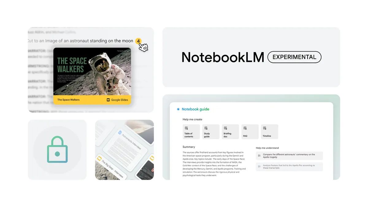 kiharakimachia's tweet image. 🚀 Exciting news! Google has upgraded NotebookLM. Available in over 200 countries, it supports Google Slides and web sources, improving research and study capabilities. Plus, new inline citations speed up fact-checking. 🌍📝 #TechNews #AI #GoogleUpdates buff.ly/3z5paaM