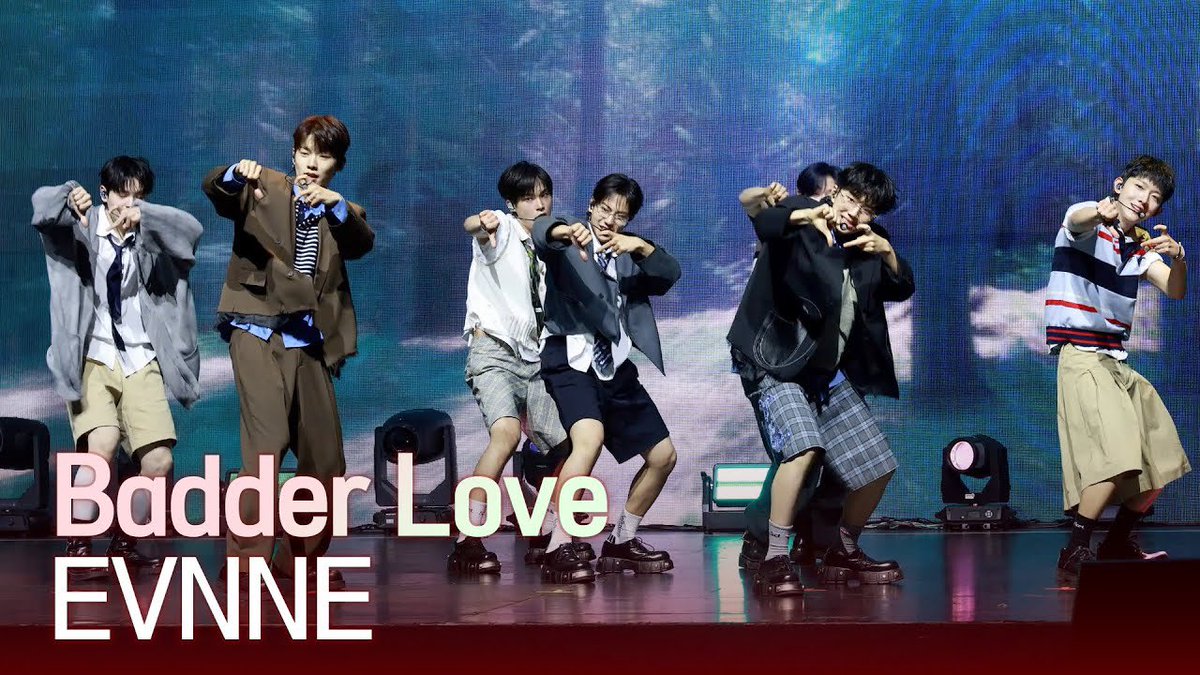 evnne_hanbin's tweet photo. EVNNE performed 'Badder Love' and 'I <3 U (I love U)' at the RIDE or DIE Media Showcase today

@EVNNE_official #EVNNE #이븐 https://t.co/d3ZmyLzkyD