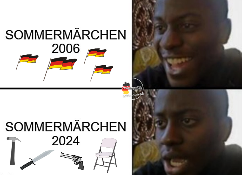 HeimatliebeDE's tweet photo. Zeiten ändern sich. 
#EURo2024 https://t.co/tLmwNK2dz3