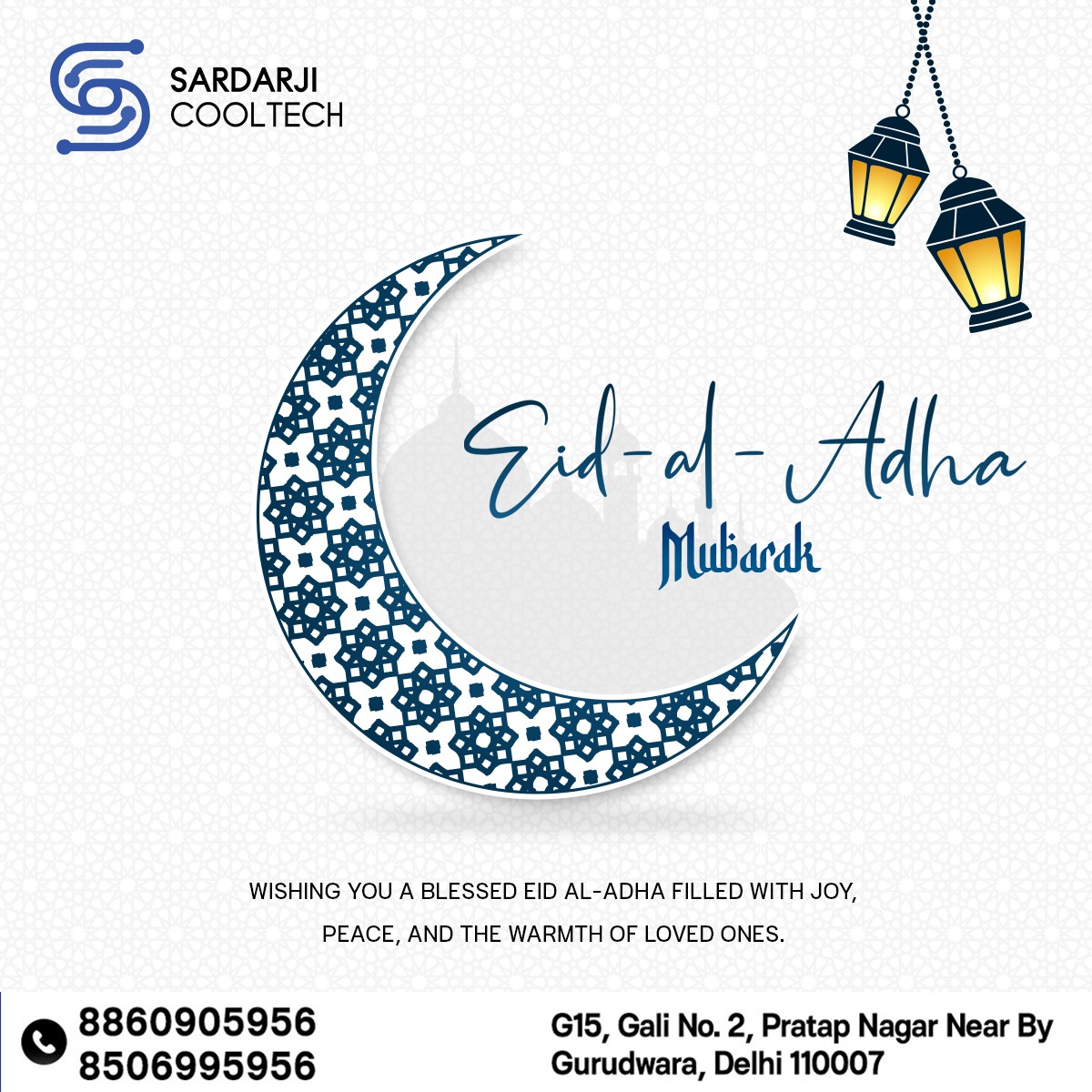 SCooltech's tweet image. Eid-al-Adha Mubarak! Wishing you a blessed Eid filled with joy, peace, and the warmth of loved ones. May your celebrations be filled with happiness and prosperity.
.
.
.
#EidMubarak #EidAlAdha #EidCelebration #HappyEid #Eid2024
#EidBlessings #EidJoy #EidFestivities #EidWishes
