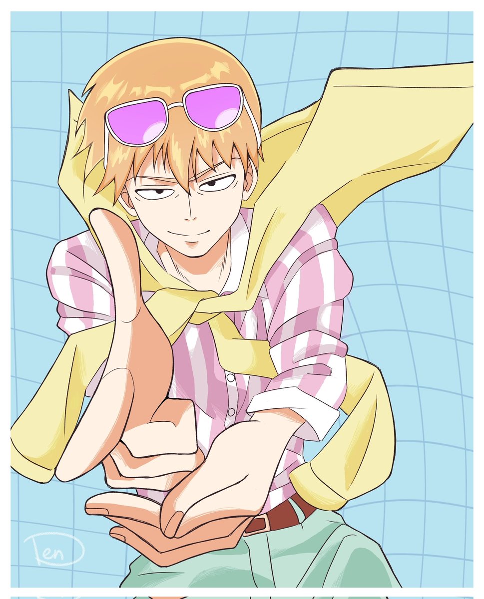 denin171's tweet photo. #モブ最高100 #mobpsycho100 #霊幻新隆 #reigenarataka #fanart #digitalart #drawing #denin https://t.co/Vdftji1HCl