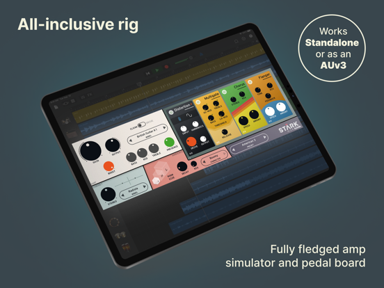 synthyfrog's tweet photo. STARK Amp Simulator (iPad) price drop: $19.99 -> $9.99 ($10.00 discount) https://t.co/xBb9ChRO88 https://t.co/LlrDR91Iuv More musician apps, updates, price drops at https://t.co/gI4n0NRLXs #Guitar #MusicFx #iOSMusic #iOSStudio https://t.co/HMDoERq3R1