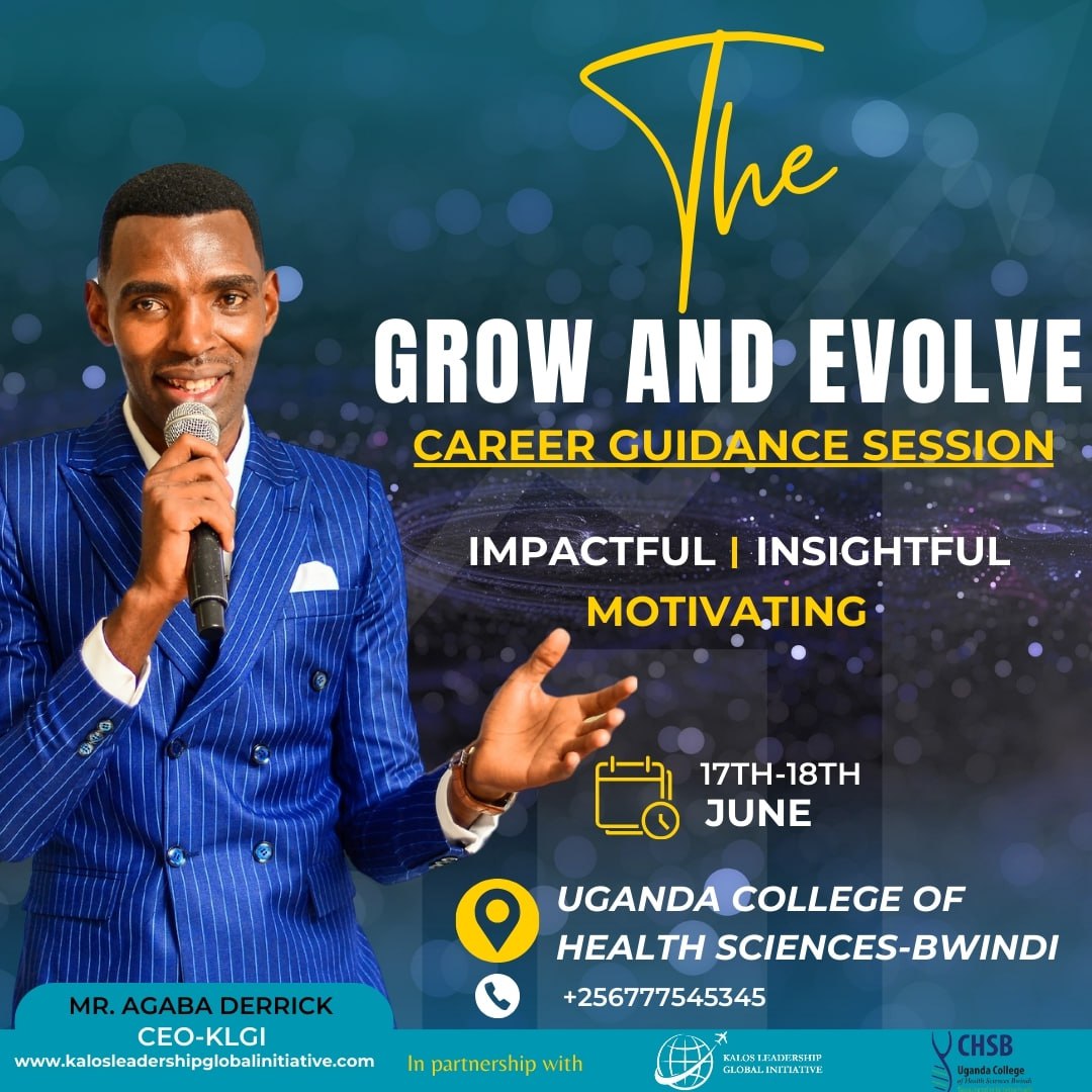 Derrick Agaba (@derrick_agab) on Twitter photo Am very humbled to be hosted by <a href="/unsbwindi/">Uganda Nursing School Bwindi</a> and <a href="/uchsbwindi/">uchsb</a> to speak to the finalist class in a "GROW AND EVOLVE" career guidance session from June 17th-18th.
I thank <a href="/Bwindihospital/">Bwindi Community Hospital</a>
for this great opportunity and other stake holders <a href="/rotaractunsb/">Rotaract-UNSB</a> , @Kalos_LGI Am very humbled to be hosted by <a href="/unsbwindi/">Uganda Nursing School Bwindi</a> and <a href="/uchsbwindi/">uchsb</a> to speak to the finalist class in a "GROW AND EVOLVE" career guidance session from June 17th-18th.
I thank <a href="/Bwindihospital/">Bwindi Community Hospital</a>
for this great opportunity and other stake holders <a href="/rotaractunsb/">Rotaract-UNSB</a> , @Kalos_LGI