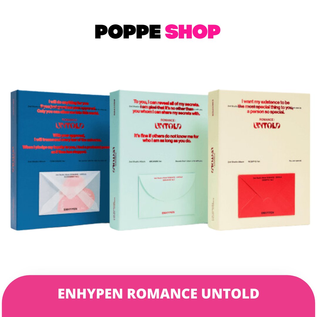 poppeshop's tweet photo. PH GO | PRE ORDER

𝐄𝐍𝐇𝐘𝐏𝐄𝐍 𝟐𝐍𝐃 𝐀𝐋𝐁𝐔𝐌 𝐑𝐎𝐌𝐀𝐍𝐂𝐄 𝐔𝐍𝐓𝐎𝐋𝐃

𝐀𝐥𝐛𝐮𝐦 𝐨𝐧𝐥𝐲
PHP 790

𝐀𝐥𝐛𝐮𝐦 𝐰/ 𝐏𝐎𝐁
Applemusic/Aladin - Php 880
Weverse shop - Php 990

𝐄𝐧𝐠𝐞𝐧𝐞 𝐯𝐞𝐫𝐬𝐢𝐨𝐧
PHP 560

𝐄𝐧𝐠𝐞𝐧𝐞 𝐰/ 𝐏𝐎𝐁
Applemusic/Aladin - PHP 660
Weverse shop - php 690

Website deadline of payment:
https://t.co/NrkccPUwqS
JULY 15, 2024

🔖Store pick up available
🛍️SHOPEE COD:
https://t.co/5GnTy9Tcol
https://t.co/EpDLoXukNq