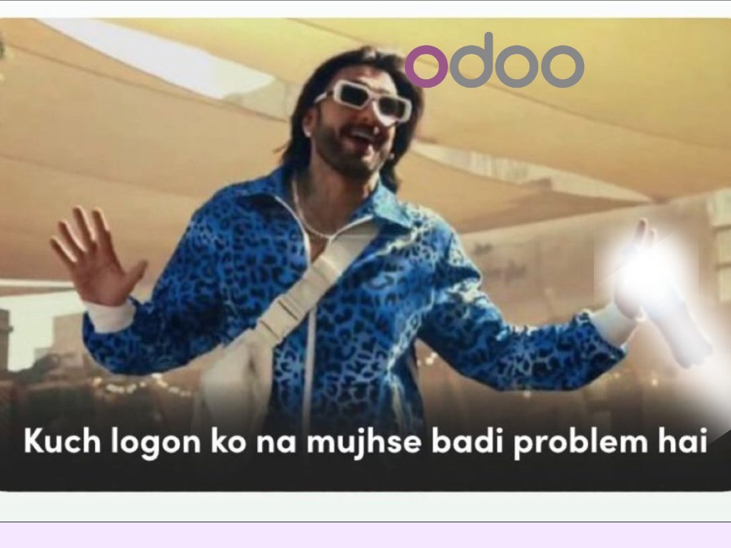 Odoo: Kuch logo ko mujhse badi problem hai. 😏

Of course they do! While other ERPs are busy trying to keep up, Odoo is effortlessly leading the way. Join the winning side with Odoo and leave the struggles behind!

#Odoo #ERP #WinningWithOdoo #SorryNotSorry